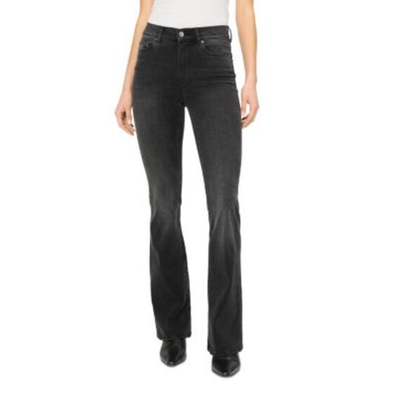 DL1961 Bridget Boot Instasculpt - Soft Black 26 Jeans Boot Cut - Picture 6 of 6